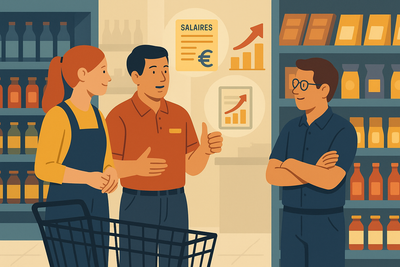 Le défi des salaires dans la grande distribution : Comment attirer, fidéliser, revaloriser