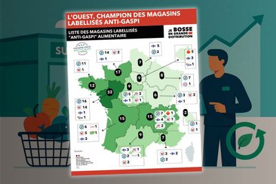 Voici la liste des magasins labellisés Anti-Gaspi
