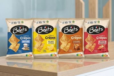 Brets lance sa gamme de chips sucrées