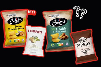 Sauce frites, falafel, côte de bœuf : Brets rafle le podium des chips les plus originales