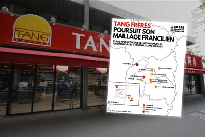 Magasins Tang Frères : la carte des supermarchés en Île-de-France