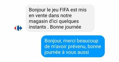 Carrefour met en vente le jeu vidéo FIFA 21 un jour avant sa sortie nationale