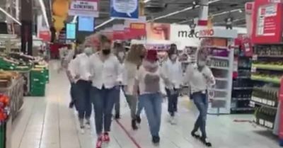 Le challenge Jerusalema s’empare de la grande distribution