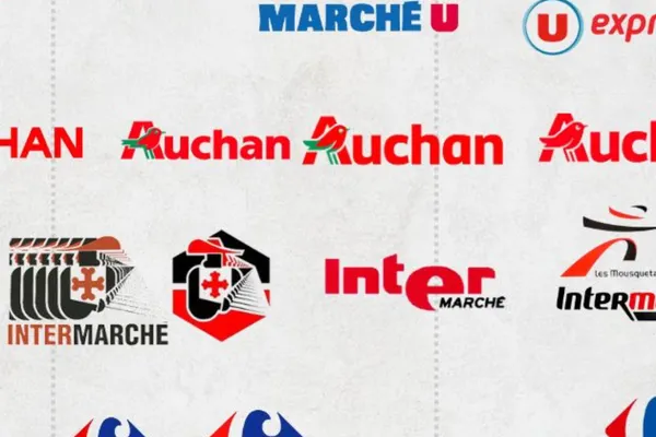 L'Évolution des Logos des Enseignes de la Grande Distribution : Un Voyage à Travers 60 Ans de Branding