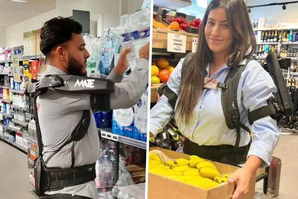 Le groupe Monoprix équipe ses salariés d'exosquelettes