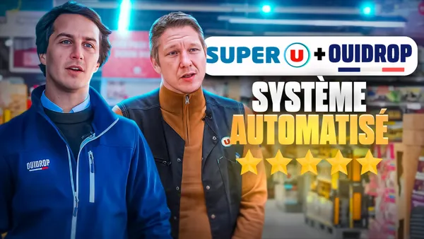 À Pontarlier, l'Hyper U s'est dôté d'un système automatisé pour son Drive