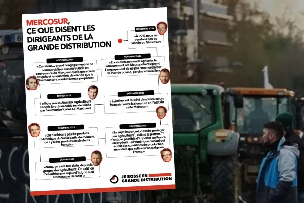 Les enseignes françaises à l'offensive contre le Mercosur