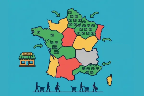Déserts alimentaires : quand la grande distribution devient victime et acteur d'un territoire fragmenté