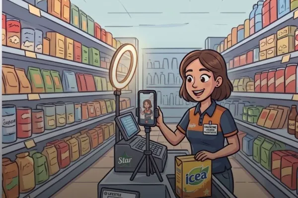 En France, les salariés qui participent aux vidéos réseaux sociaux n'ont pas de rémunération complémentaire. Mais ça pourrait changer
