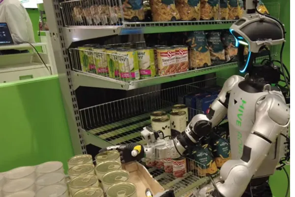 Danemark : des robots humanoïdes pour remplir les rayons à la place des employés