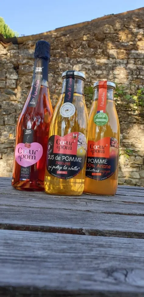 Coeur de Pom', le 1er jus de pomme garanti Zéro Résidus de Pesticides