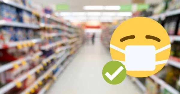 Le port du masque rendu obligatoire en grande distribution (dès lundi)