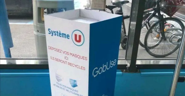 Système U met en place une collecte de masques usagés dans ses magasins