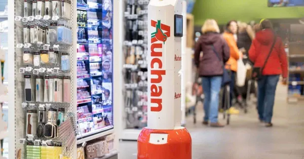 Bientôt des robots dans les rayons des supermarchés pour détecter des ruptures (et bien d'autres choses)