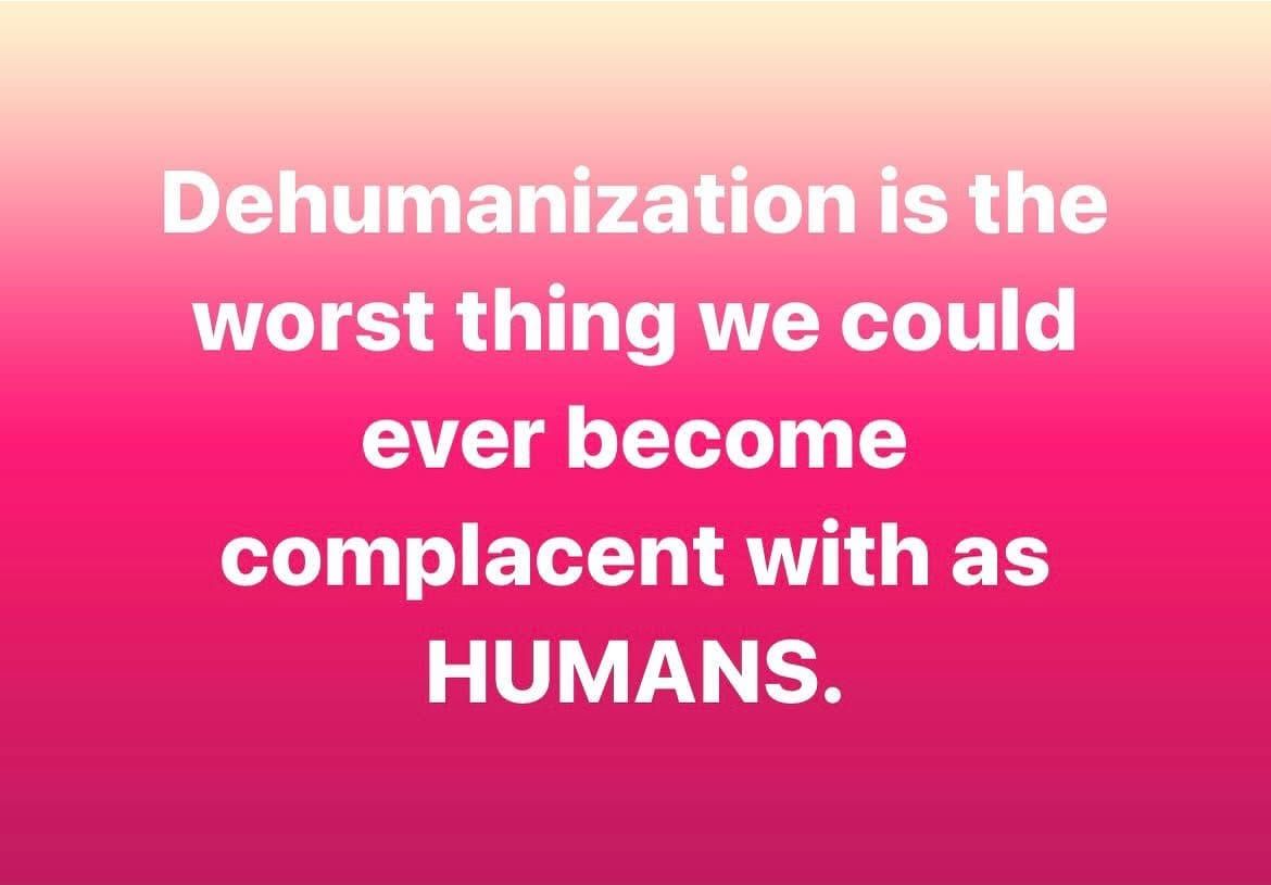We are all human