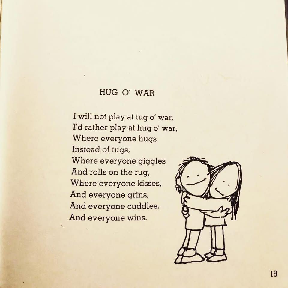 Hug o war