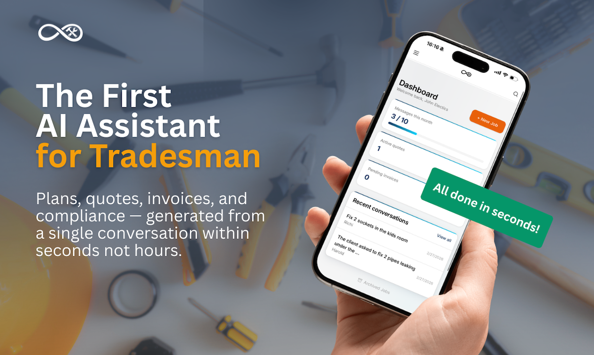 The Best App for Tradesmen to Save Time on Quotes, Invoices & Job Planning