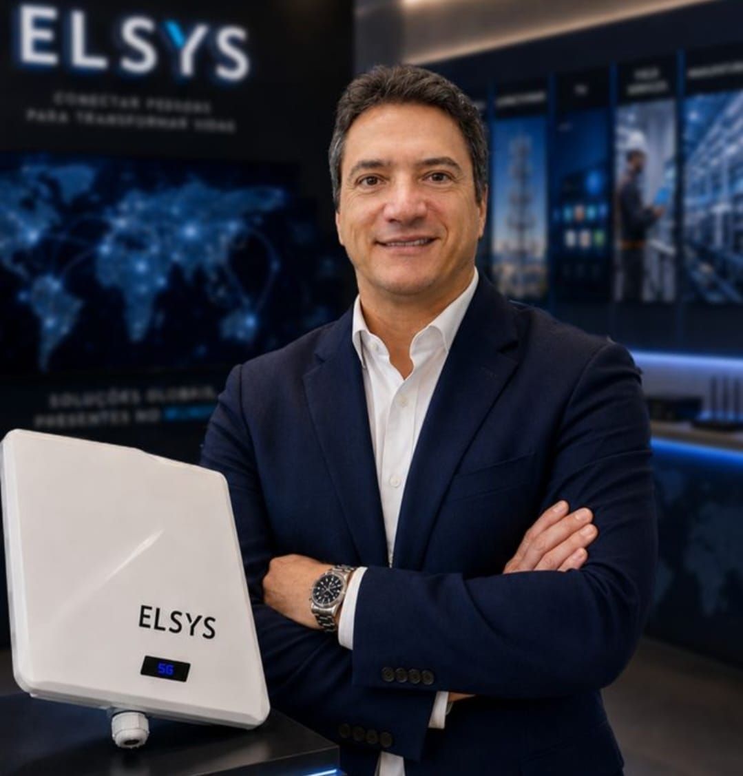Cláudio Blatt, novo CEO e Presidente do Conselho da Elsys, em foto de perfil