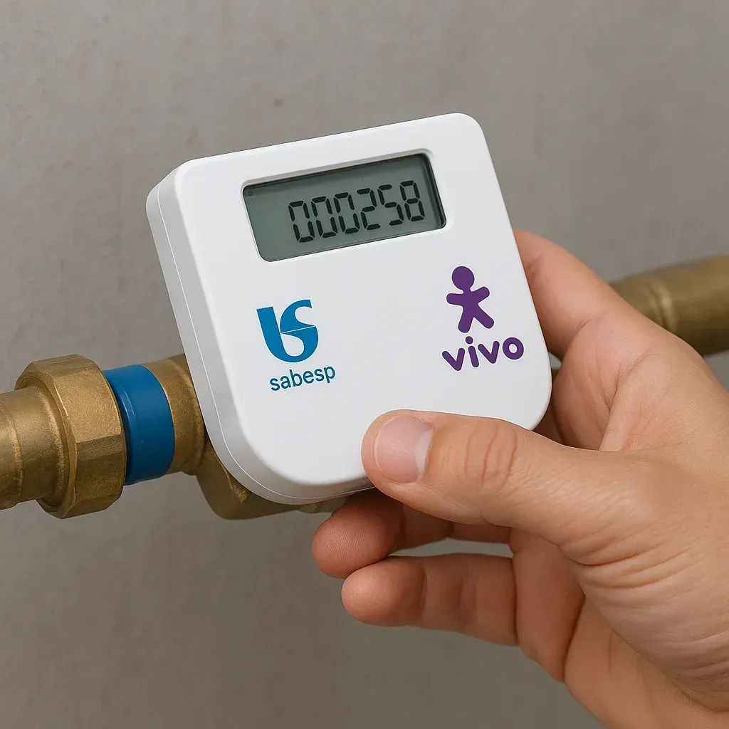 Contrato bilionário da Sabesp atrai produção de hidrômetros inteligentes para Manaus