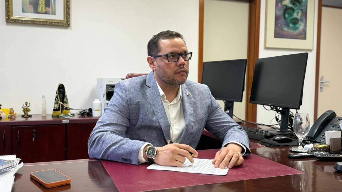 Leopoldo Montenegro, superintendente da Suframa, em evento oficial