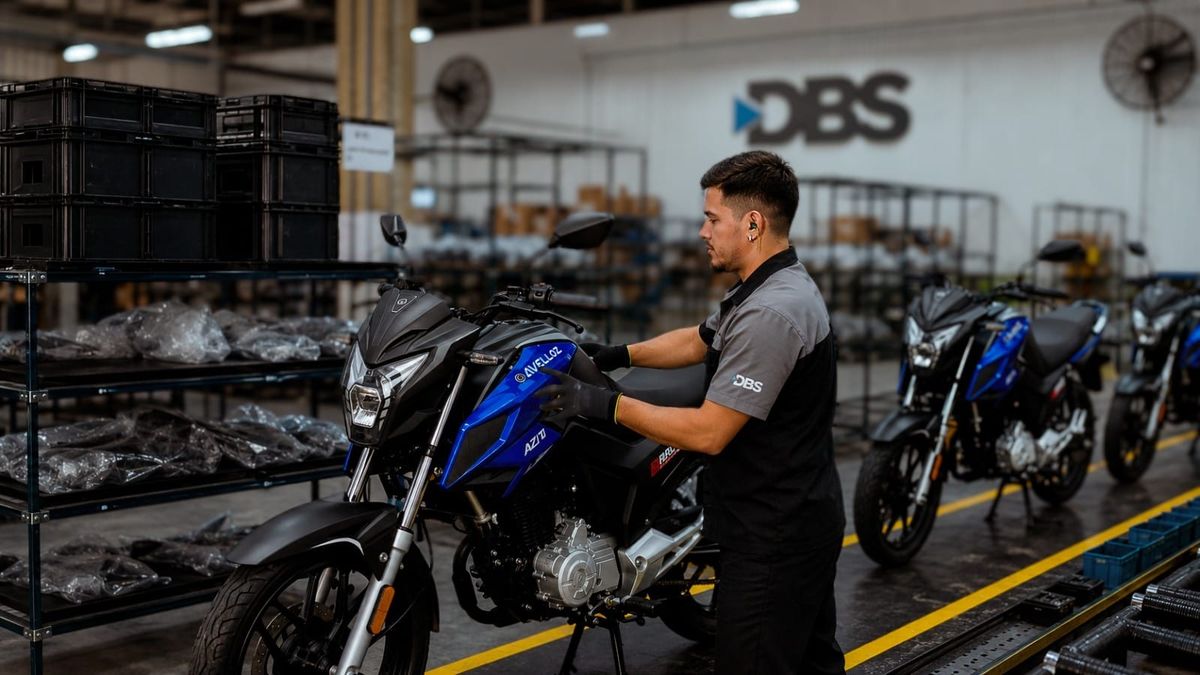 Nova fábrica da DBS em Manaus vai produzir 40 mil motos da Avelloz; Inauguração em outubro