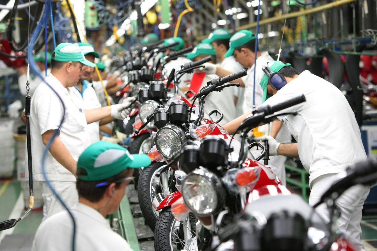 PIM chega a 1 milhão e 458 mil motos produzidas e tem melhor resultado desde 2008