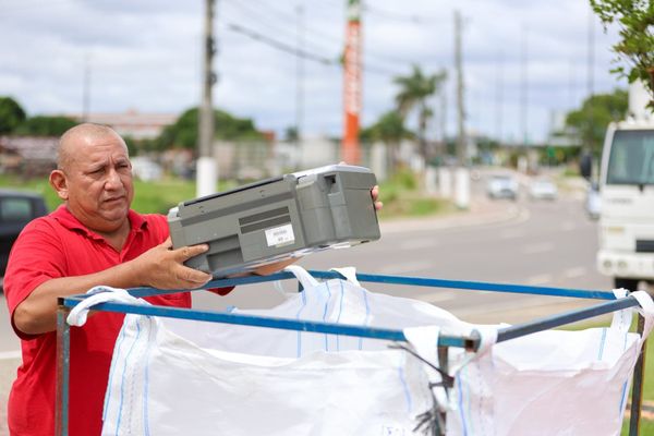 Manaus amplia logística reversa de eletroeletrônicos com 62 pontos de coleta. Iniciativa estimula retorno de materiais à cadeia produtiva