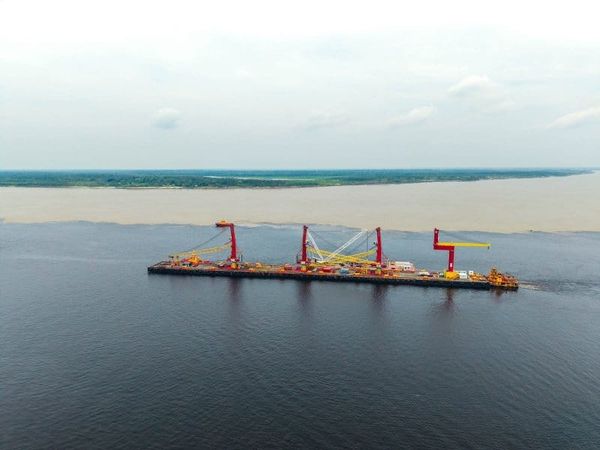 Chibatão antecipa operação contra a seca e leva píer flutuante a Itacoatiara para manter fluxo de cargas do PIM