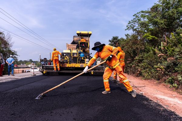 Seis frentes de obras estão em andamento na BR-319, aponta Eduardo Braga