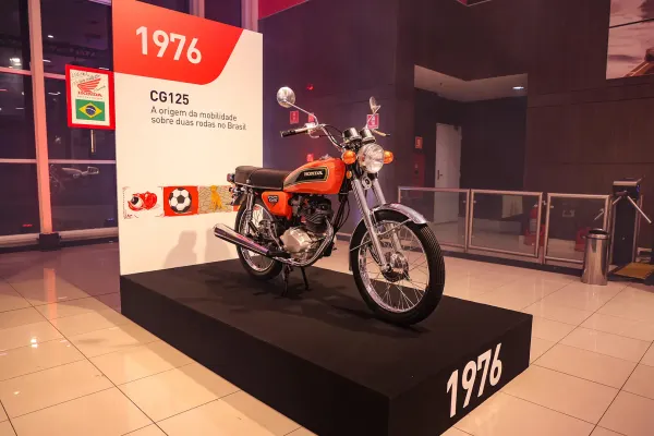 Honda CG, primeiro modelo de moto fabricado na Zona Franca de Manaus, completa 50 anos