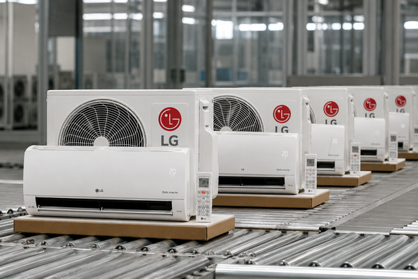 Produzido em Manaus, ar-condicionado da LG rende novo prêmio à empresa
