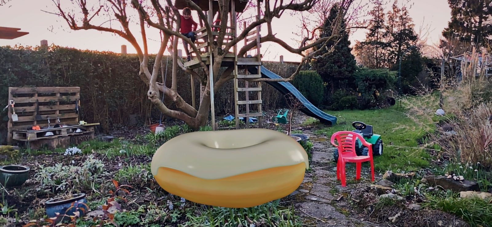 Lockdown Dad Project: An AR Donut Hunt