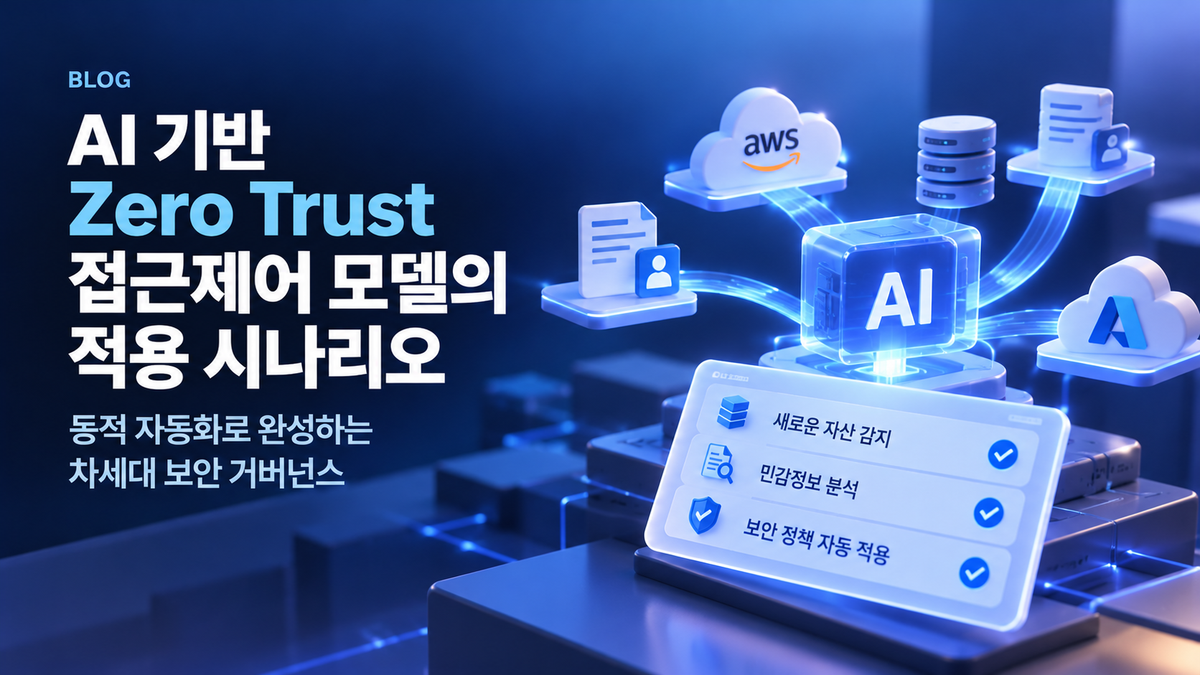 AI 기반 Zero Trust 접근제어 모델의 적용 시나리오