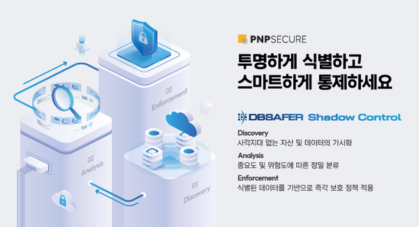 [News] 피앤피시큐어, N2SF·제로 트러스트 대응 ‘DBSAFER Shadow Control’ 출시