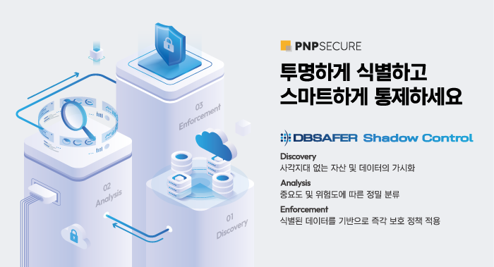 [News] 피앤피시큐어, N2SF·제로 트러스트 대응 ‘DBSAFER Shadow Control’ 출시