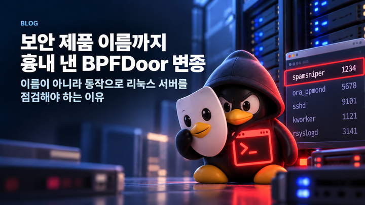 보안 제품 이름까지 흉내 낸 BPFDoor 변종 — 이름이 아니라 동작으로 리눅스 서버를 점검해야 하는 이유