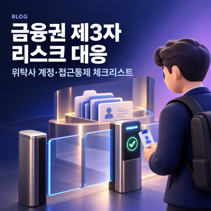 금융권 제3자(위탁·GA) 리스크 대응: 위탁사 계정·접근통제 체크리스트