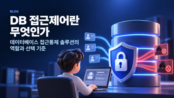 DB 접근제어란 무엇인가 — 데이터베이스 접근통제 솔루션의 역할과 선택 기준