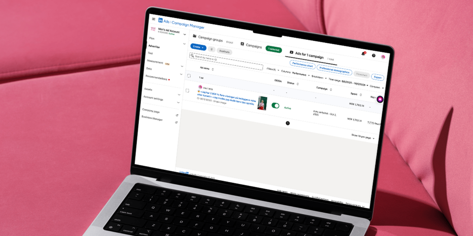 Lær hvordan du lykkes med Thought Leadership Ads (TLA) på LinkedIn. Få gratis guide til annonsering, innholdstips og landingssider som konverterer.