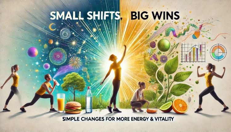 Small Shifts, Big Wins: Simple Changes for More Energy & Vitality