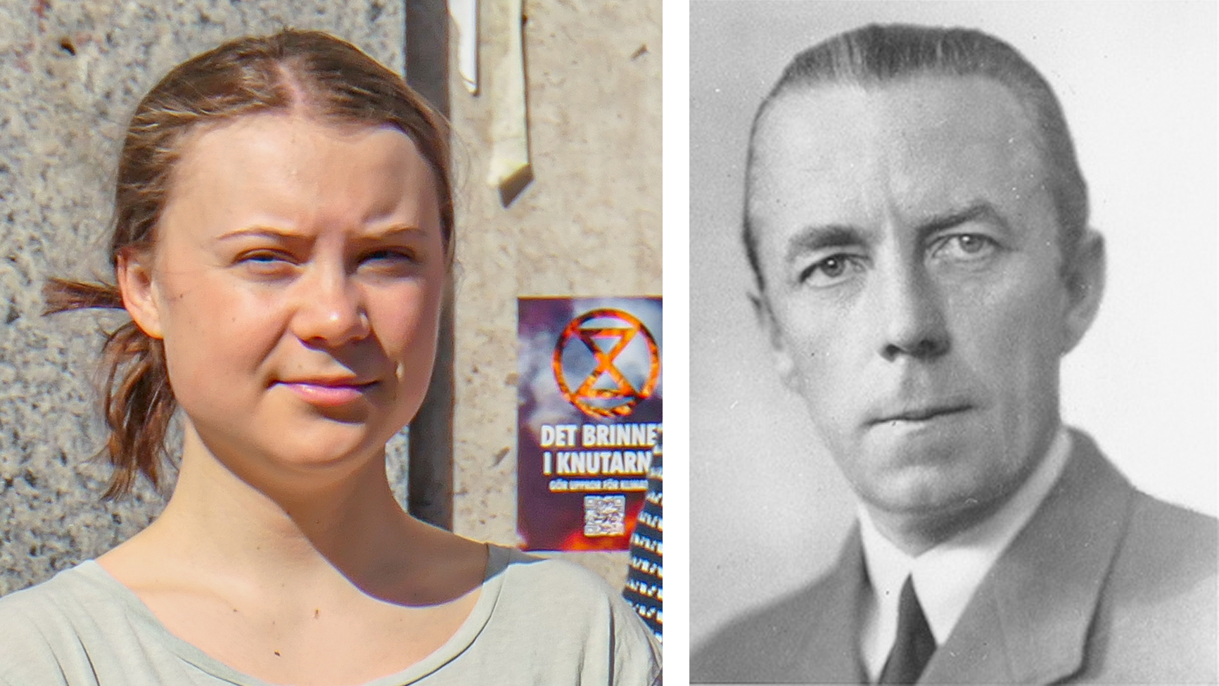 Thunberg Bernadotten jalanjäljissä