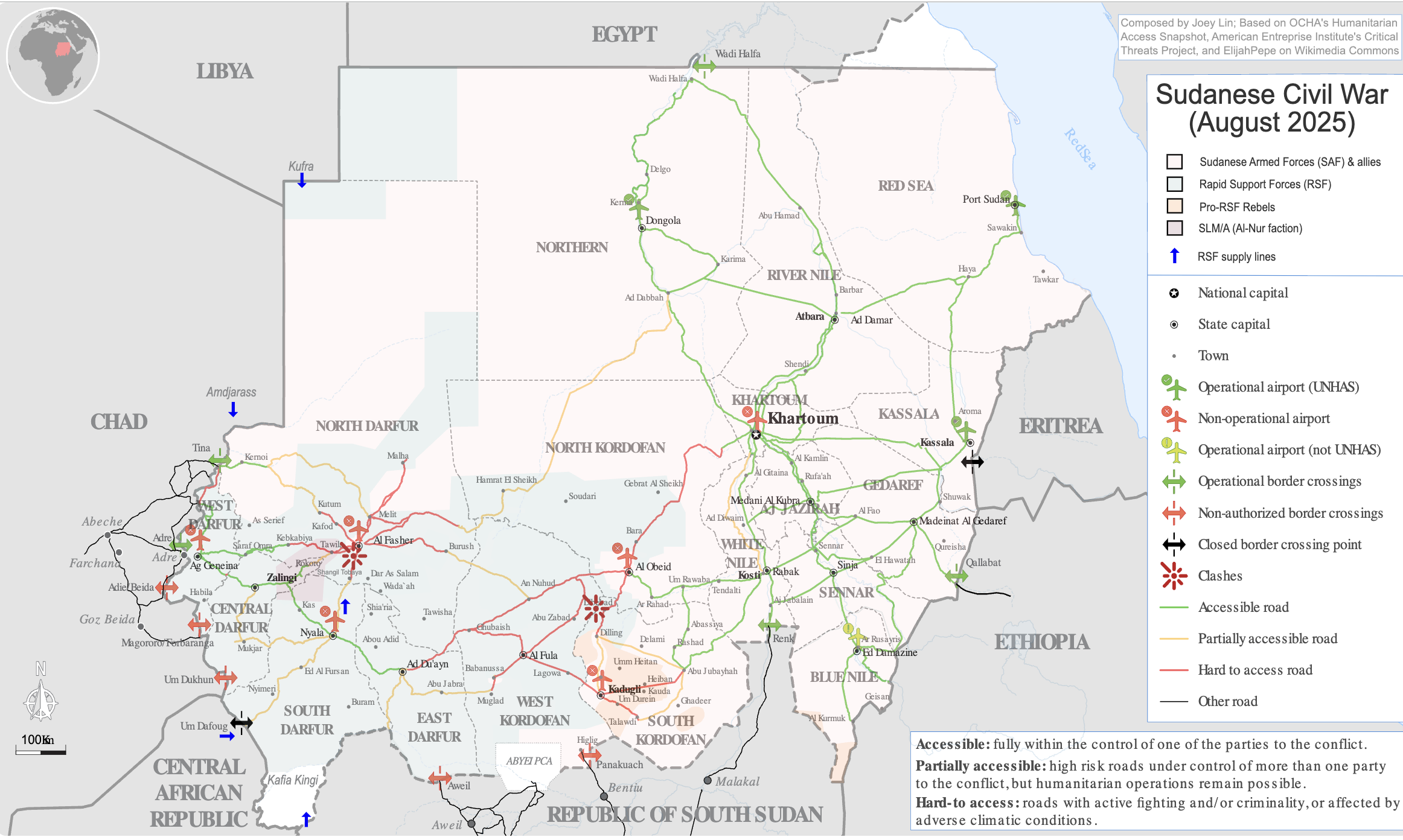 Sudanin väkivallan kierre syvenee