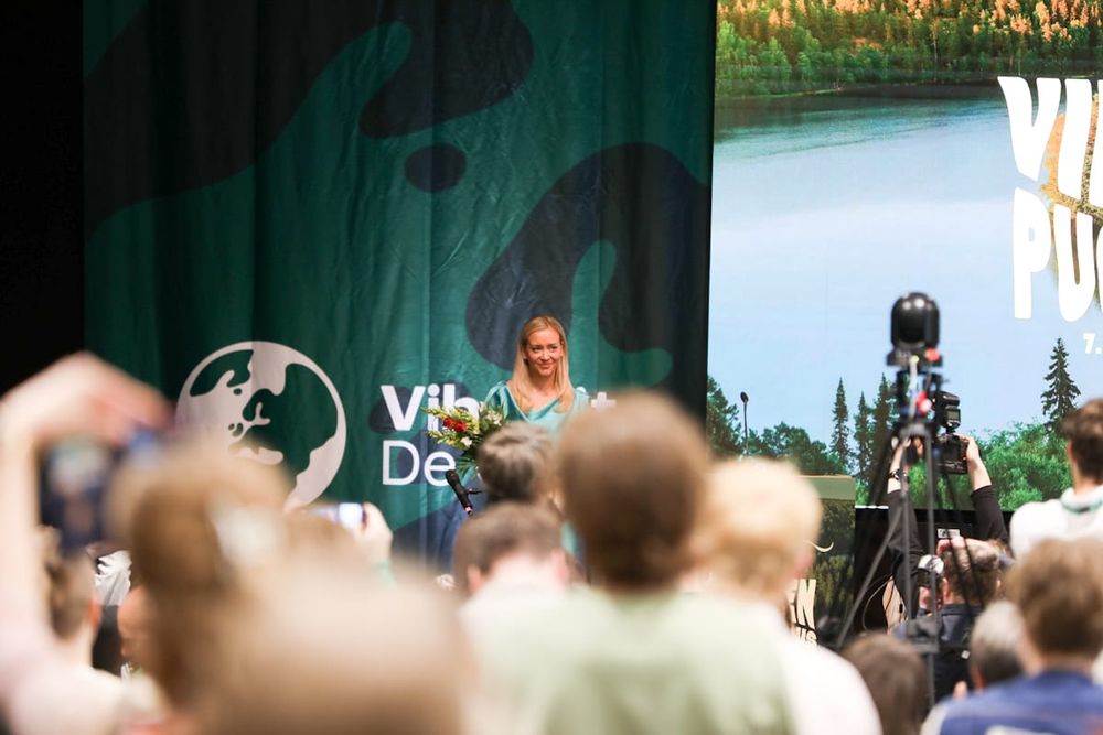Vihreiden puoluekokouksessa odotetaan itsevarmasti vaalivoittoa post image