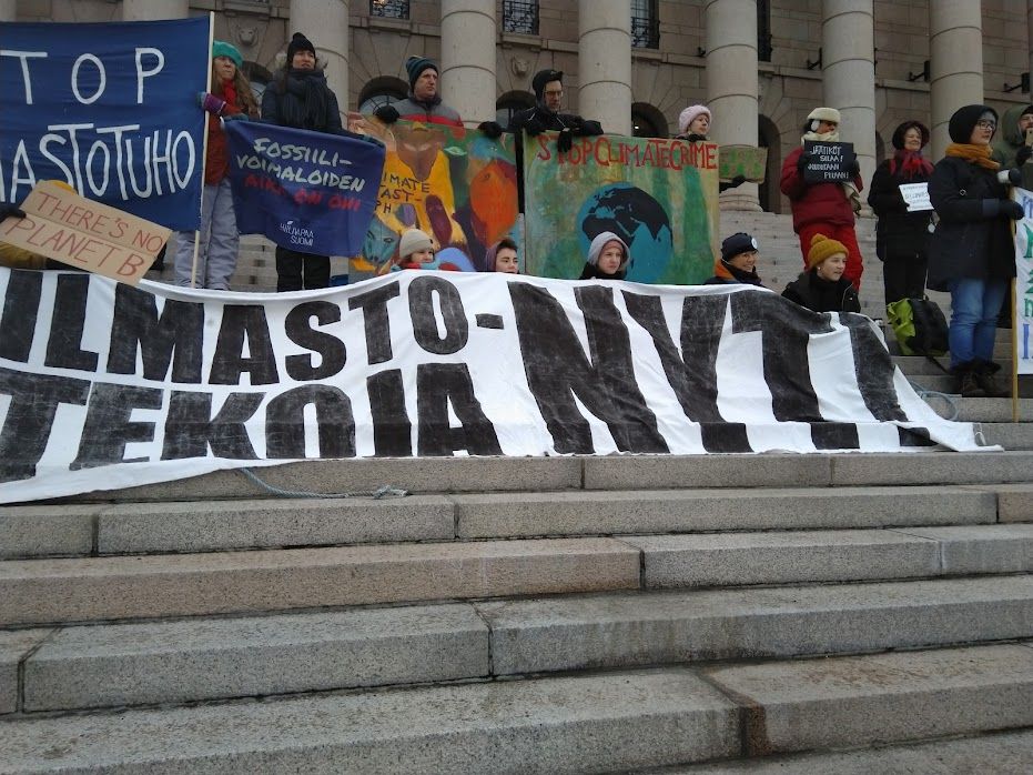 Perussuomalaiset ja kokoomus laittaisivat ilmastotoimet jäähylle post image