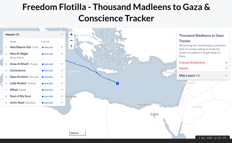 Vihreät mepit vaativat puuttumista Israelin toimiin - "tavalliset ihmiset riskeeraavat henkensä toimittaakseen humanitaarista apua Gazaan" post image