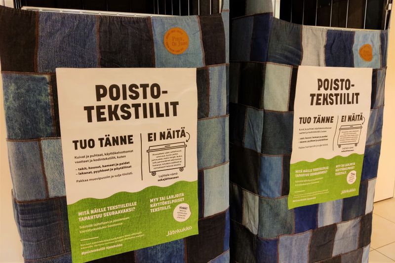Kuopion Jätekukko varautuu poistotekstiilien erilliskeräykseen, joka alkaa koko maassa ensi vuonna post image