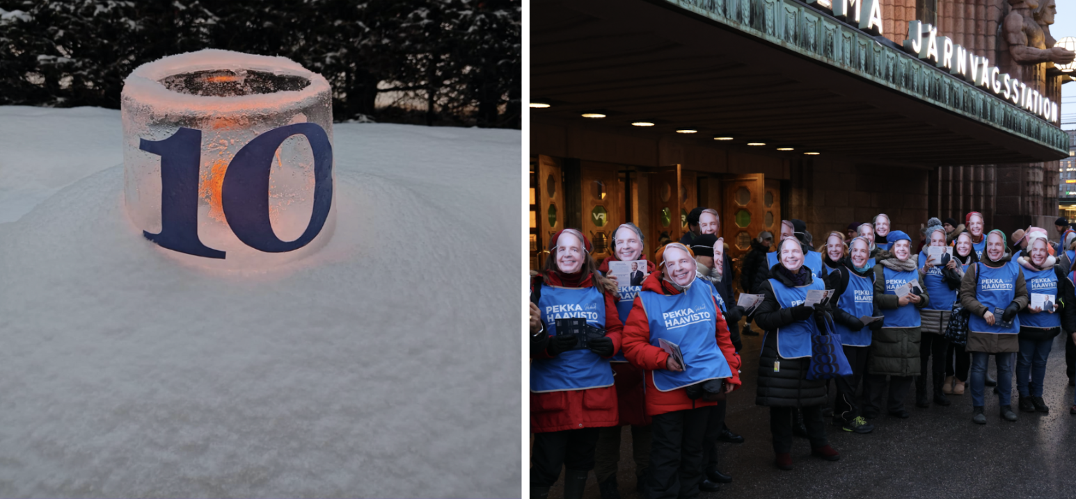 Ihmisten luovuus on jälleen kukkinut Pekka Haaviston kampanjassa