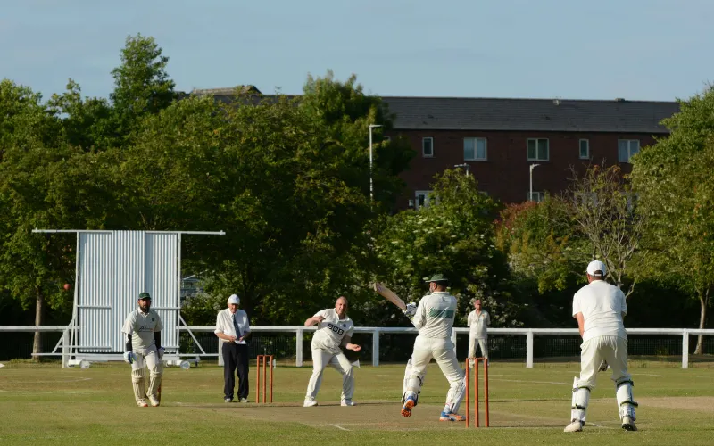 Summer solstice cricket derby at Allerton Bywater