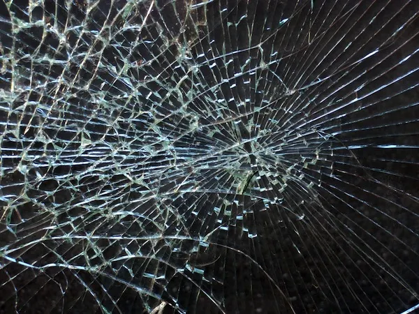 broken glass