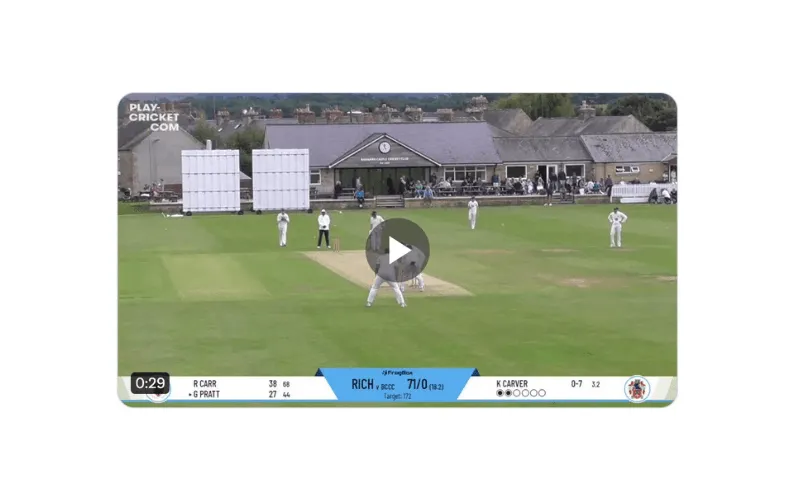 Live stream your club cricket matches with FrogBox